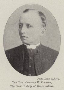 Le révérend Charles E Cornish, le nouvel évêque de Grahamstown - English Photographer