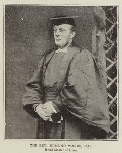 Le révérend Edmund Warre, DD - English Photographer