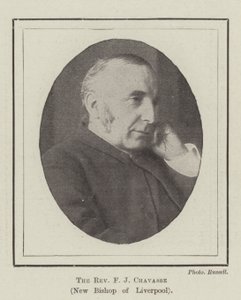 Le révérend F J Chavasse, nouveau évêque de Liverpool - English Photographer