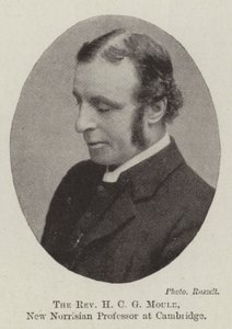 Le révérend H. C. G. Moule, nouveau professeur Norrisian à Cambridge - English Photographer