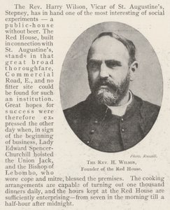 Le révérend H Wilson, fondateur de la Red House - English Photographer