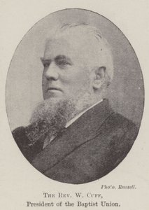 Le Révérend W Cuff, Président de l