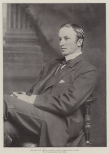 Le très honorable George Nathaniel Curzon, vice-roi élu de l