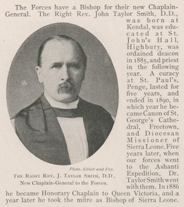 Le très révérend J Taylor Smith, DD, nouveau chapelain général des forces - English Photographer
