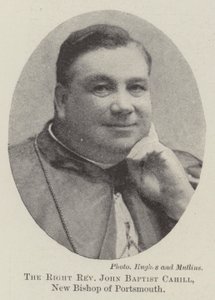 Le Très Révérend John Baptist Cahill, nouveau évêque de Portsmouth - English Photographer