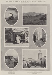Le soulèvement au Maroc, scènes à Tétouan, Tanger et Mogador