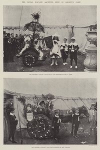 La fête de la Société royale de botanique dans Regent