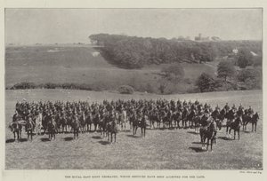 La Royal East Kent Yeomanry, dont le service a été accepté pour le Cap - English Photographer