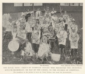 La tournée royale, groupe d