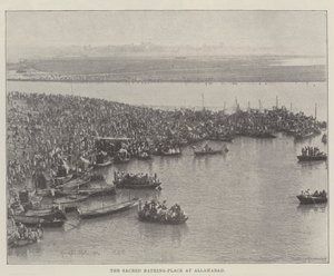 Le lieu de bain sacré à Allahabad - English Photographer