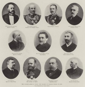 La crise hispano-américaine, les leaders de l