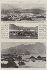 La guerre hispano-américaine, vues de St Vincent, Cap-Vert - English Photographer