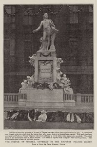 La Statue de Mozart, dévoilée par l