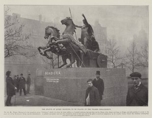 La statue de la reine Boadicée à placer sur l
