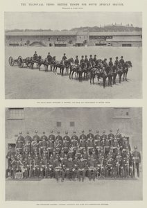 La crise du Transvaal, troupes britanniques pour le service en Afrique du Sud - English Photographer
