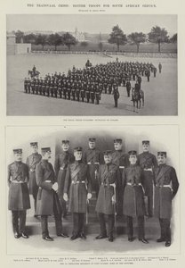La crise du Transvaal, troupes britanniques pour le service en Afrique du Sud - English Photographer