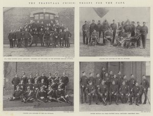 La crise du Transvaal, troupes pour le Cap - English Photographer