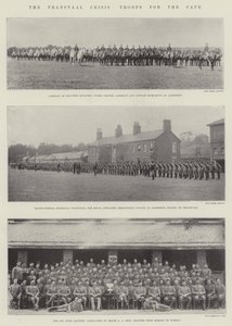 La crise du Transvaal, troupes pour le Cap - English Photographer