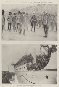 La guerre du Transvaal, départ des Coldstream et Scots Guards - English Photographer