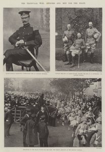 La guerre du Transvaal, officiers et hommes pour le front - English Photographer