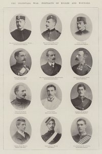 La guerre du Transvaal, portraits des tués et blessés - English Photographer