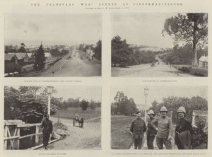 La guerre du Transvaal, scènes à Pietermaritzburg