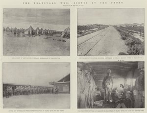 La guerre du Transvaal, scènes au front