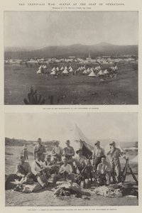 La guerre du Transvaal, scènes au siège des opérations