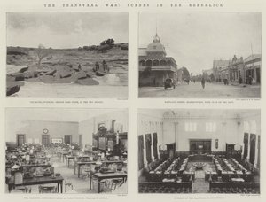 La guerre du Transvaal, scènes dans les républiques