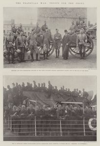 La guerre du Transvaal, troupes pour le front - English Photographer