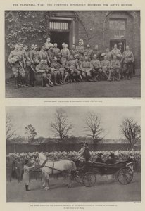 La guerre du Transvaal, le régiment composite de la maison pour le service actif - English Photographer