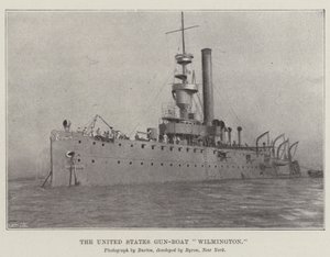 Le canonnière américaine Wilmington - English Photographer