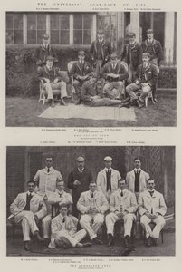 La course de bateaux universitaires de 1901