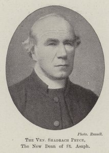 Le vénérable Shadrach Pryce, le nouveau doyen de St Asaph - English Photographer