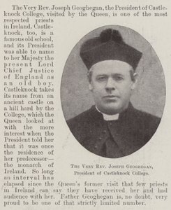 Le Très Révérend Joseph Geoghegan, Président du Collège de Castleknock - English Photographer