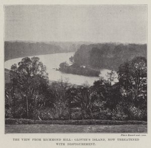 La vue depuis Richmond Hill, l