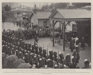 La visite de Lord Kitchener au roi, l