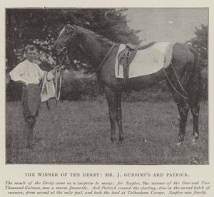 Le vainqueur du Derby, Ard Patrick de M. J Gubbins