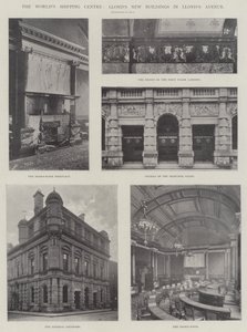 Le centre mondial de la navigation, les nouveaux bâtiments de Lloyds dans Lloyds Avenue - English Photographer