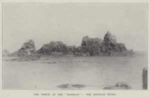 Le naufrage du Mohegan, les rochers Manacle - English Photographer