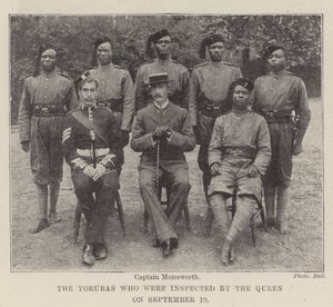 Les Yorubas inspectés par la Reine le 19 septembre - English Photographer