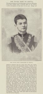Le jeune roi Alexandre de Serbie - English Photographer