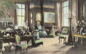 Le salon, Longleat, Wiltshire (photo couleur)