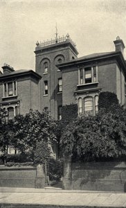 Maison de Theodore Watts-Dunton (1832-1914) à Putney Hill - English Photographer