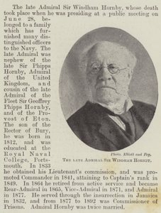 Le défunt amiral Sir Windham Hornby - English Photographer