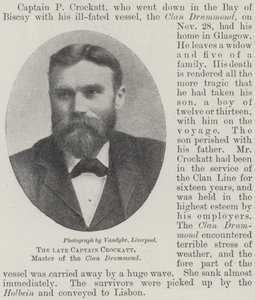 Feu le capitaine Crockatt, maître du Clan Drummond - English Photographer