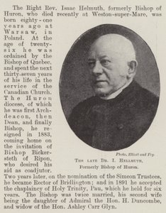 Feu Dr I Hellmuth, ancien évêque de Huron - English Photographer