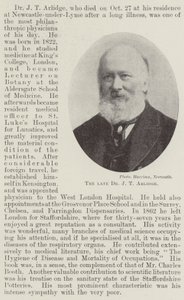 Feu Dr J T Arlidge - English Photographer
