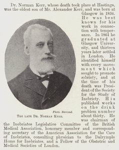 Le défunt Dr Norman Kerr - English Photographer