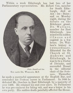 Le défunt Dr Wallace, MP - English Photographer